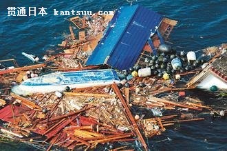 日本海啸垃圾形成长111公里巨岛 正漂向美国