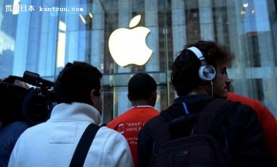 The iPhone 5 launch at Apple's Fifth Avenue store in New York last year.