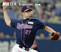 楽天戦で完封勝利を挙げたオリックスのバリントン=京セラドーム