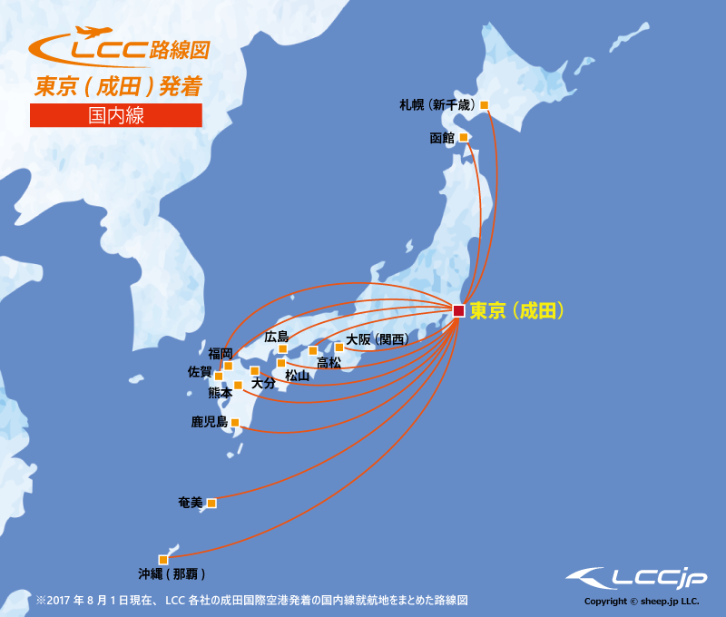 成田机场廉价航空国内线火爆 乘客选乘lcc比例达36.2%