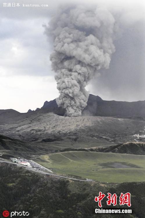 资讯 科技 >> 正文   当地时间2019年5月3日,日本熊本县,阿苏山火山