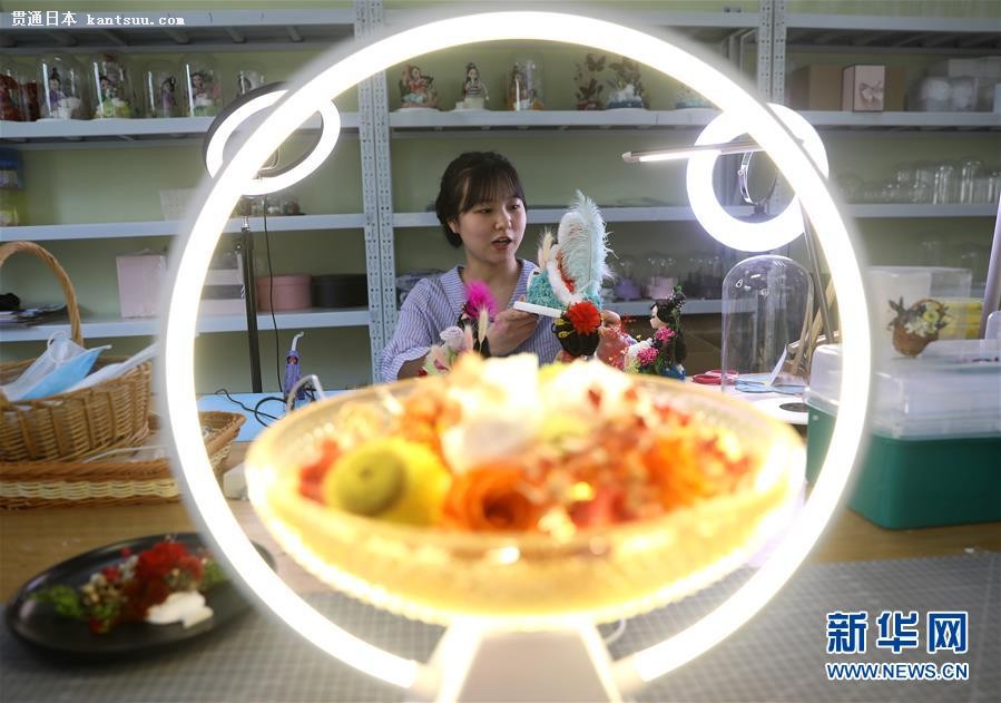 文化クリエイティブ製品のライブコマースがブームに 河北省石家荘