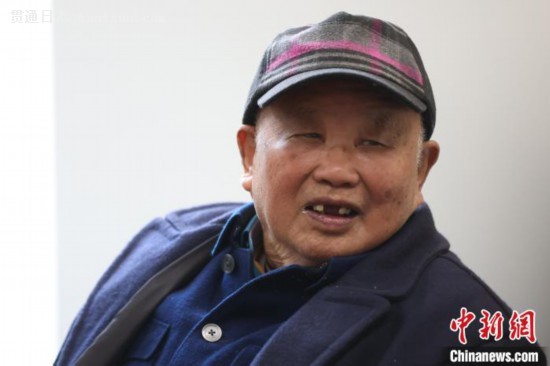 南京大屠杀幸存者刘民生。泱波 摄